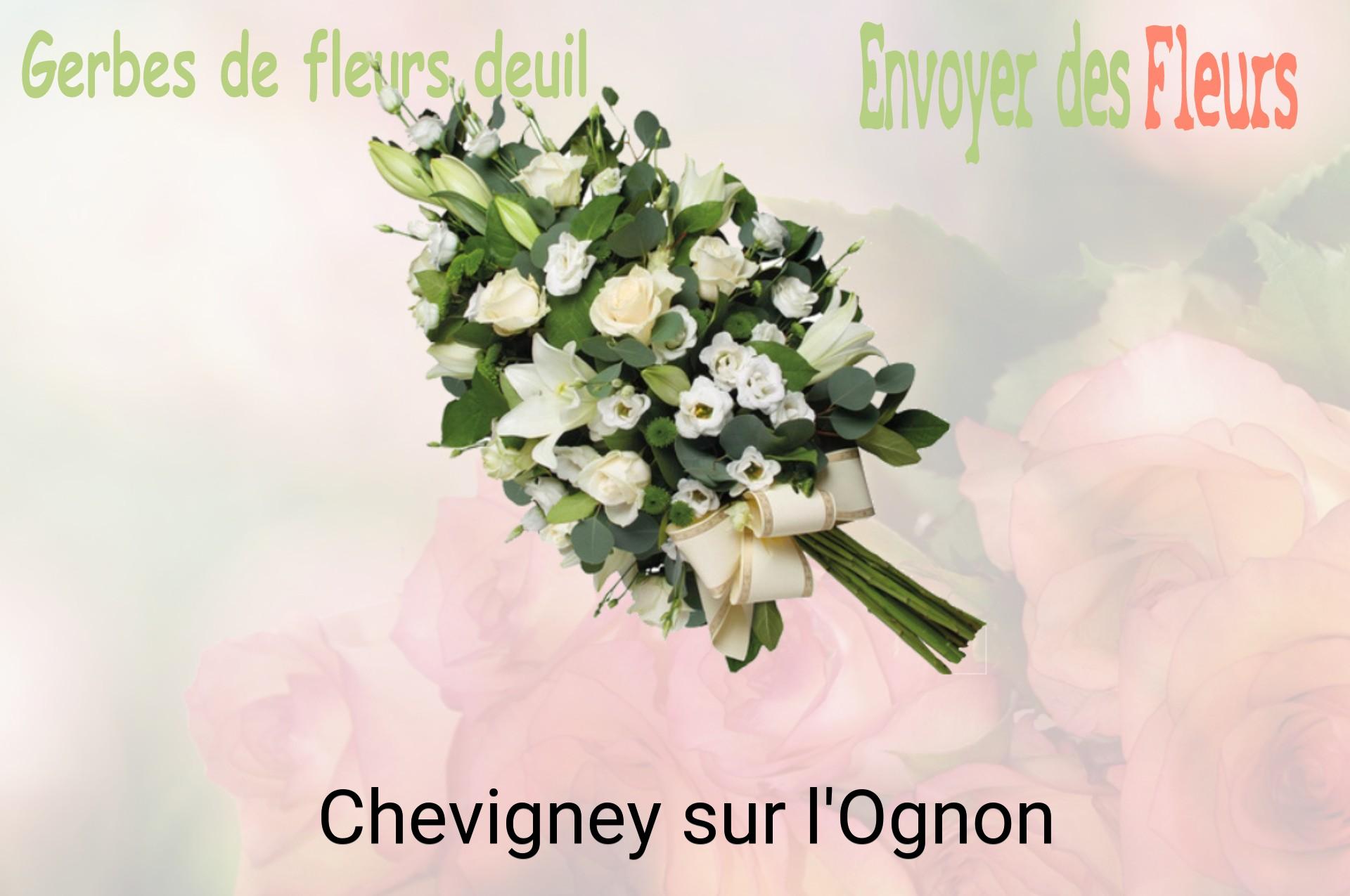 Gerbe de fleurs de deuil livrée à Chevigney-sur-l'Ognon